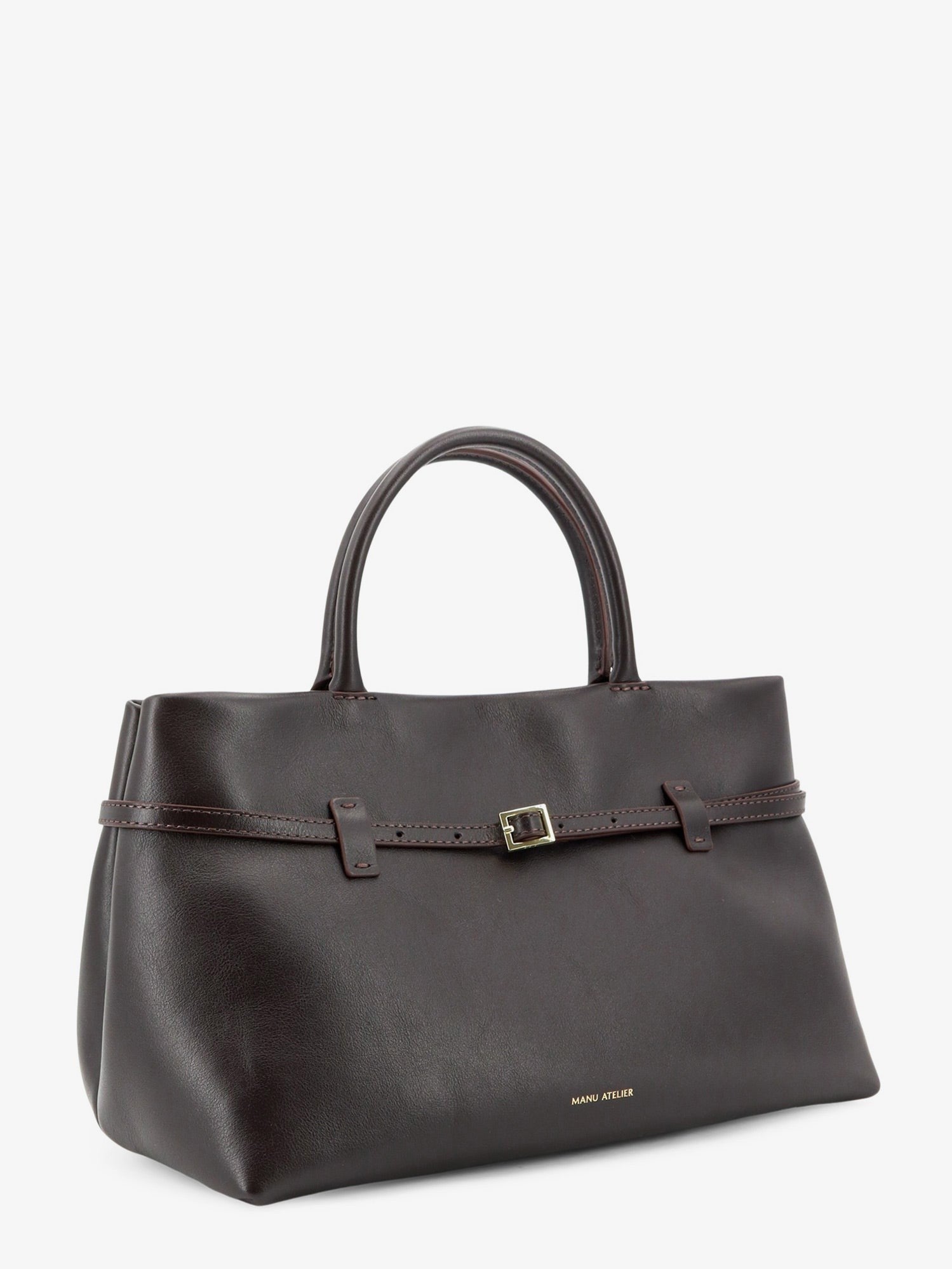 Manu Atelier Women's Le Cambon Leather Handbag Brown