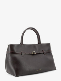 Manu Atelier Women's Le Cambon Leather Handbag Brown