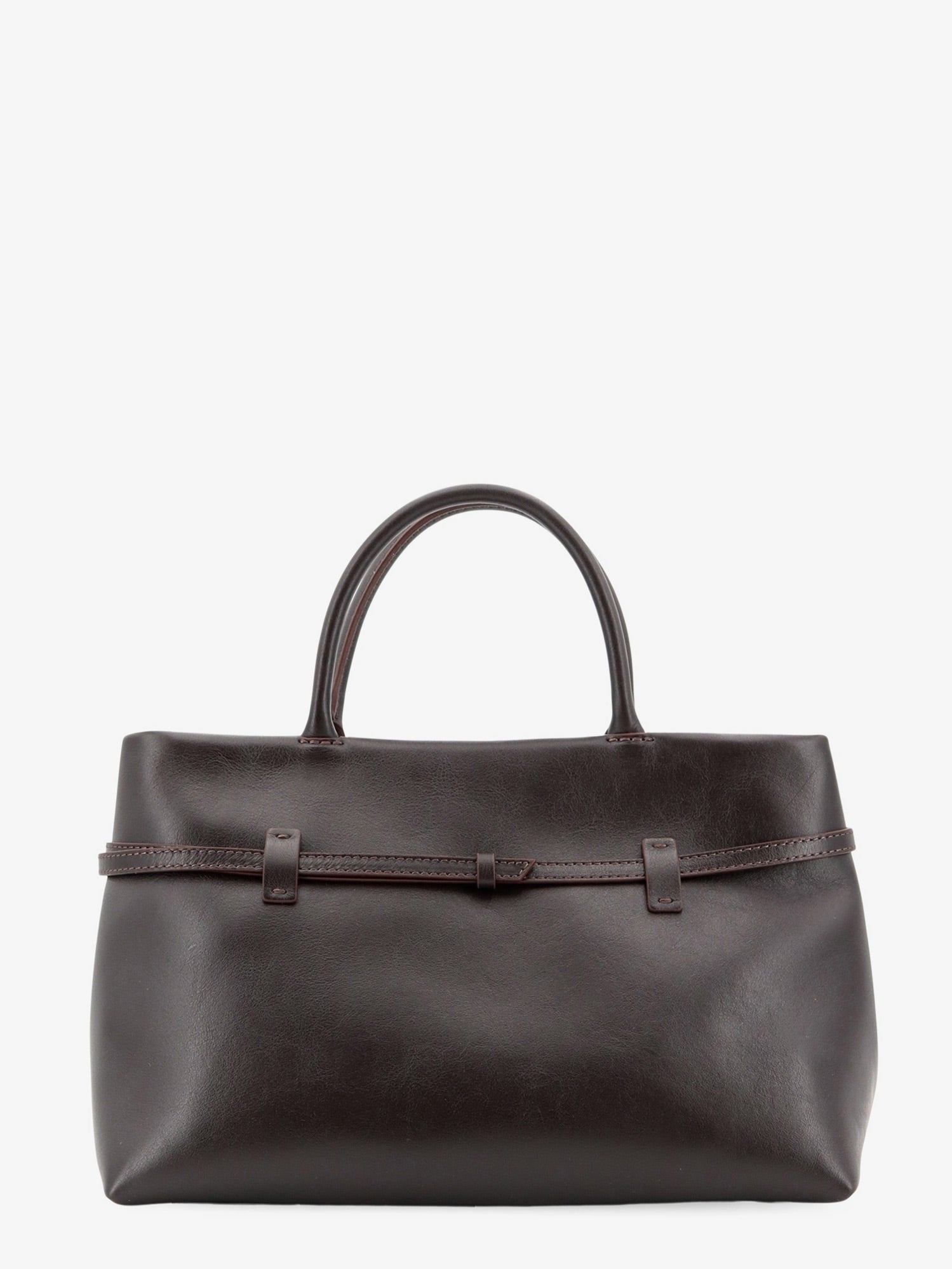 Manu Atelier Women's Le Cambon Leather Handbag Brown