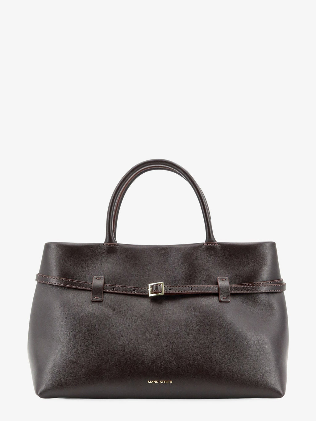 Manu Atelier Women's Le Cambon Leather Handbag Brown