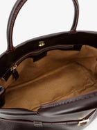 Manu Atelier Women's Le Cambon Leather Handbag Brown, view 4