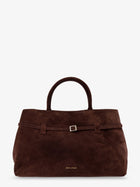 Manu Atelier Women's Le Cambon Suede Handbag Brown