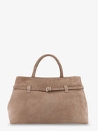 Manu Atelier Women's Le Cambon Suede Shoulder Bag Brown