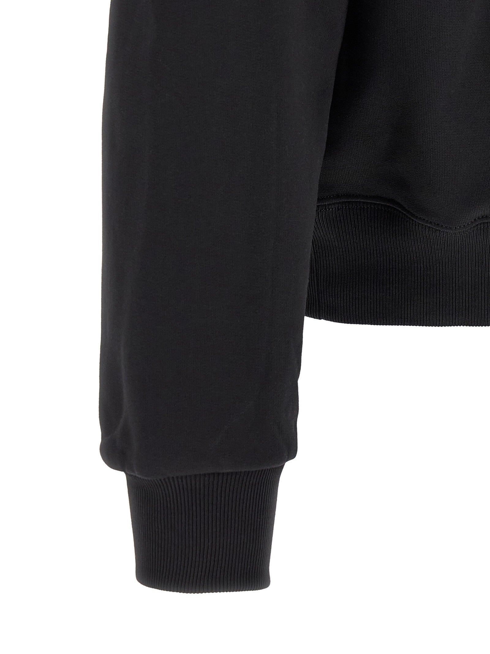 JACQUEMUS Le Camionneur Gros Grain Sweatshirt Black