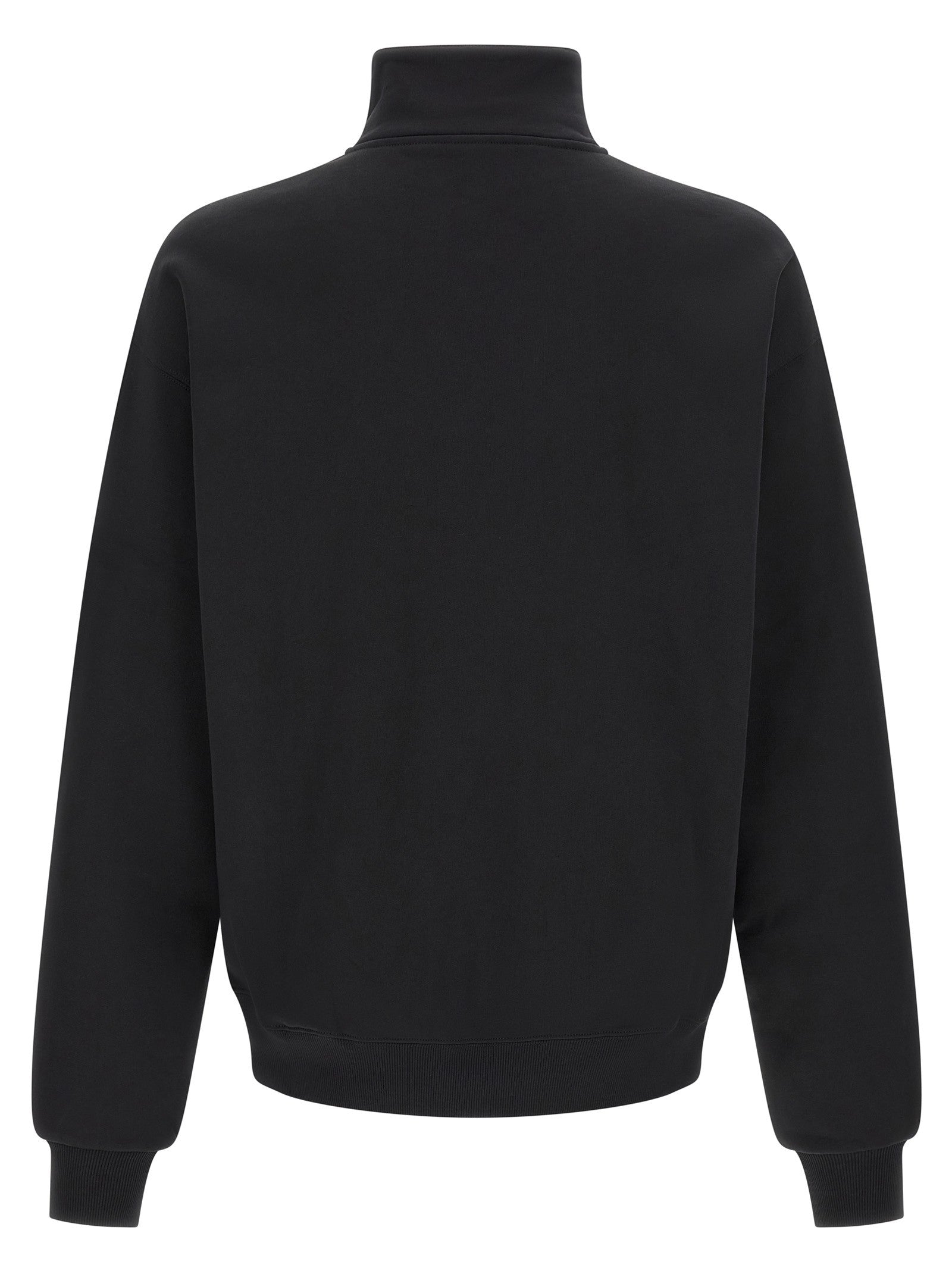 JACQUEMUS Le Camionneur Gros Grain Sweatshirt Black