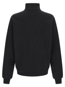 JACQUEMUS Le Camionneur Gros Grain Sweatshirt Black