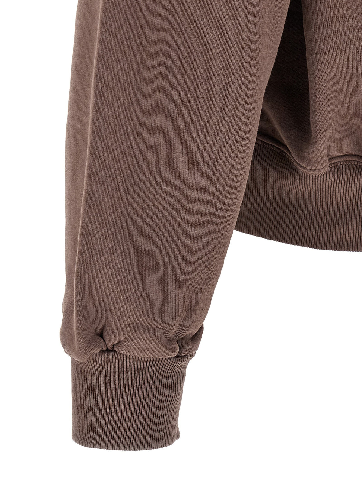JACQUEMUS Le Camionneur Gros Grain Sweatshirt Brown, view 4
