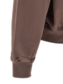 JACQUEMUS Le Camionneur Gros Grain Sweatshirt Brown, view 4