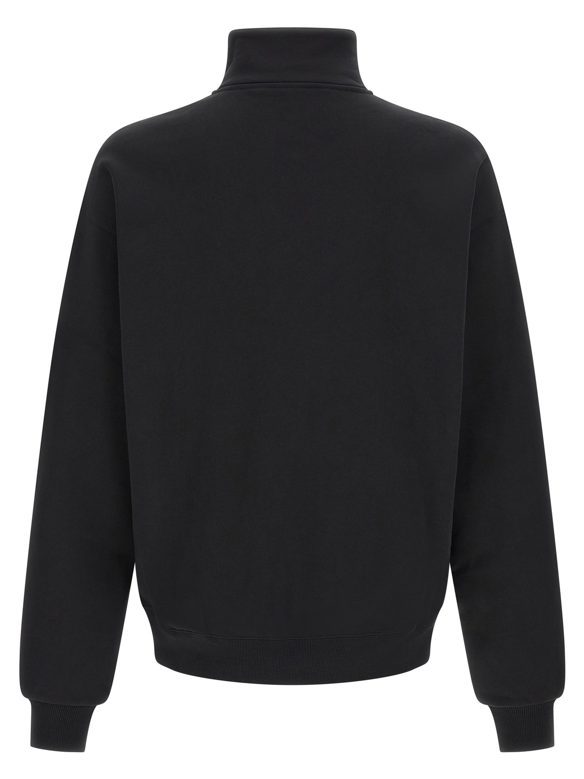 JACQUEMUS Le Camionneur Gros Grain Sweatshirt Black
