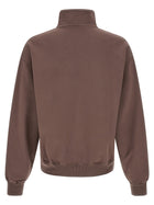 JACQUEMUS Le Camionneur Gros Grain Sweatshirt Brown, view 2