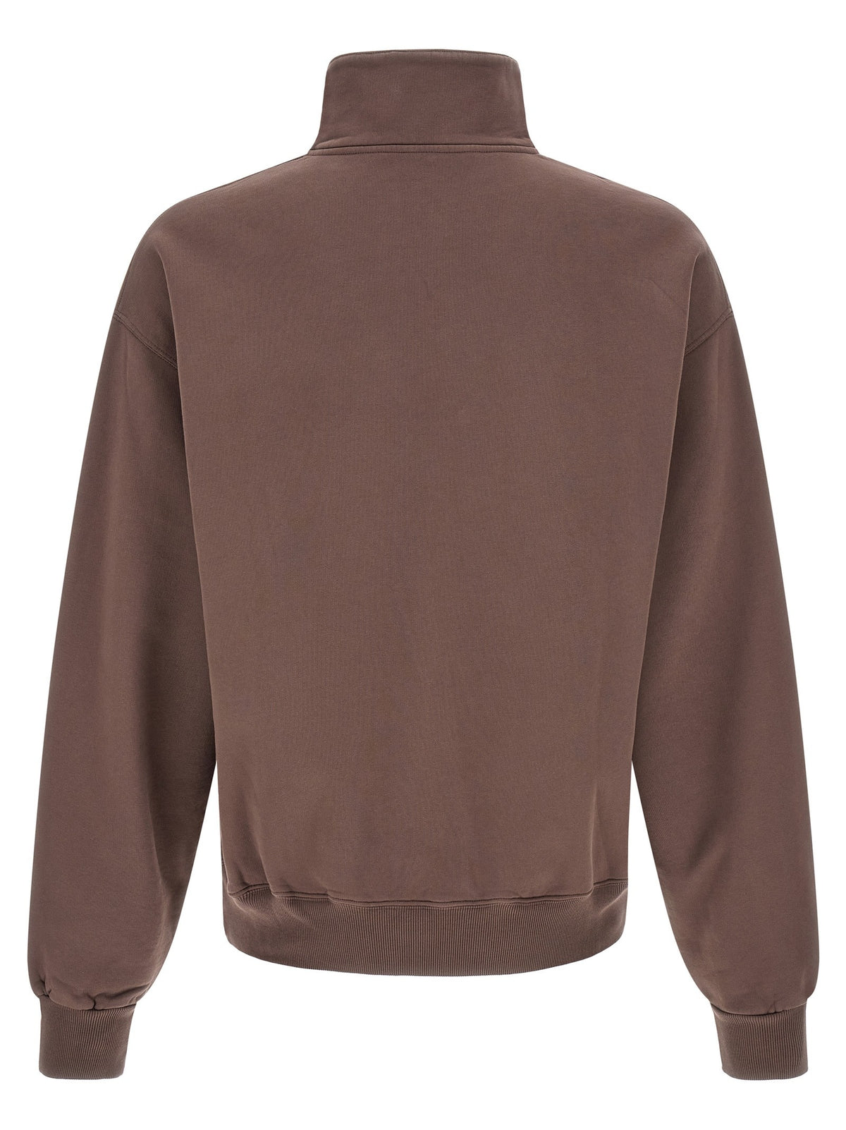 JACQUEMUS Le Camionneur Gros Grain Sweatshirt Brown, view 2
