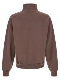 JACQUEMUS Le Camionneur Gros Grain Sweatshirt Brown, view 2