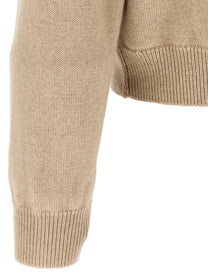 JACQUEMUS Le Cardigan Moulin Cardigan Beige