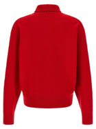 JACQUEMUS Le Cardigan Pelota Cardigan Red, view 2