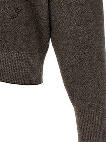 JACQUEMUS Le Cardigan Pelota Cardigan Brown