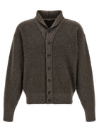 JACQUEMUS Le Cardigan Pelota Cardigan Brown
