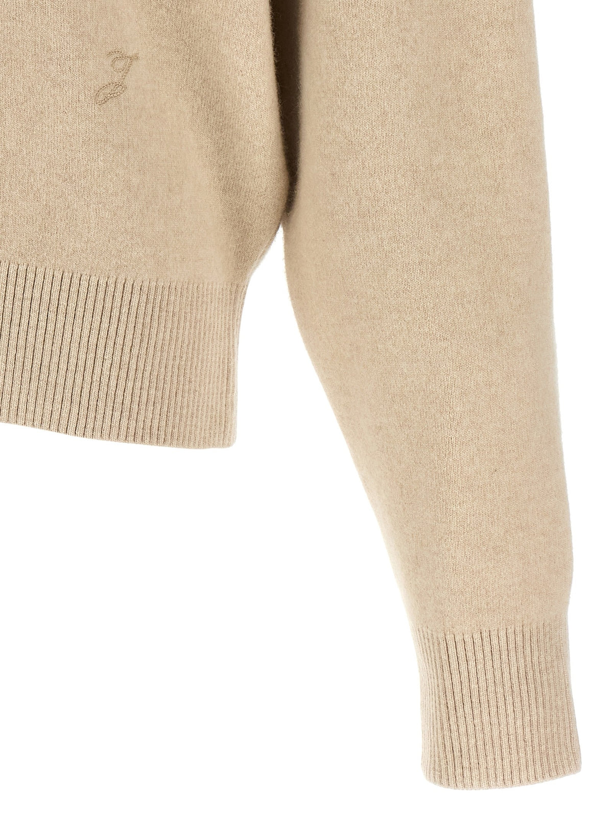 JACQUEMUS Le Cardigan Pelota Cardigan Beige, view 4