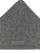 JACQUEMUS Le Chale Gros Grain Bandana Grey, view 3