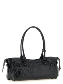 Balenciaga Le City East West Shoulder Bag Black