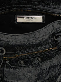 Balenciaga Le City East West Shoulder Bag Black