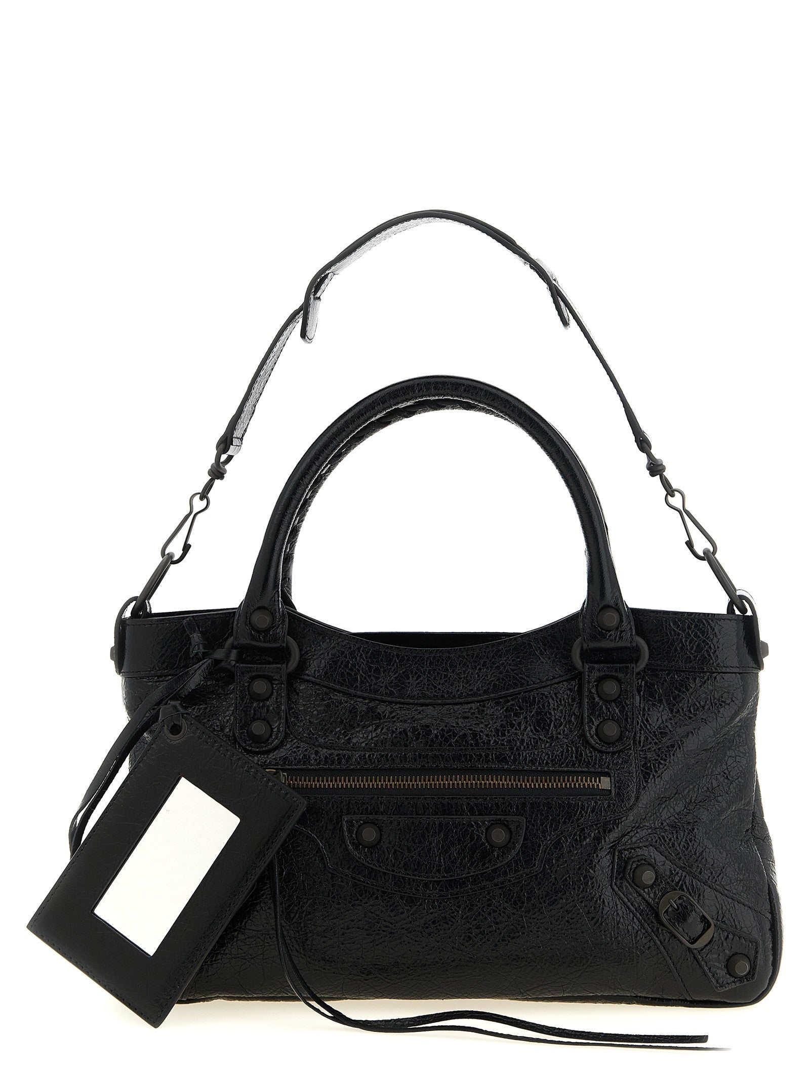 Balenciaga Le City First Crossbody Bag Black