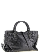 Balenciaga Le City Handbag Silver