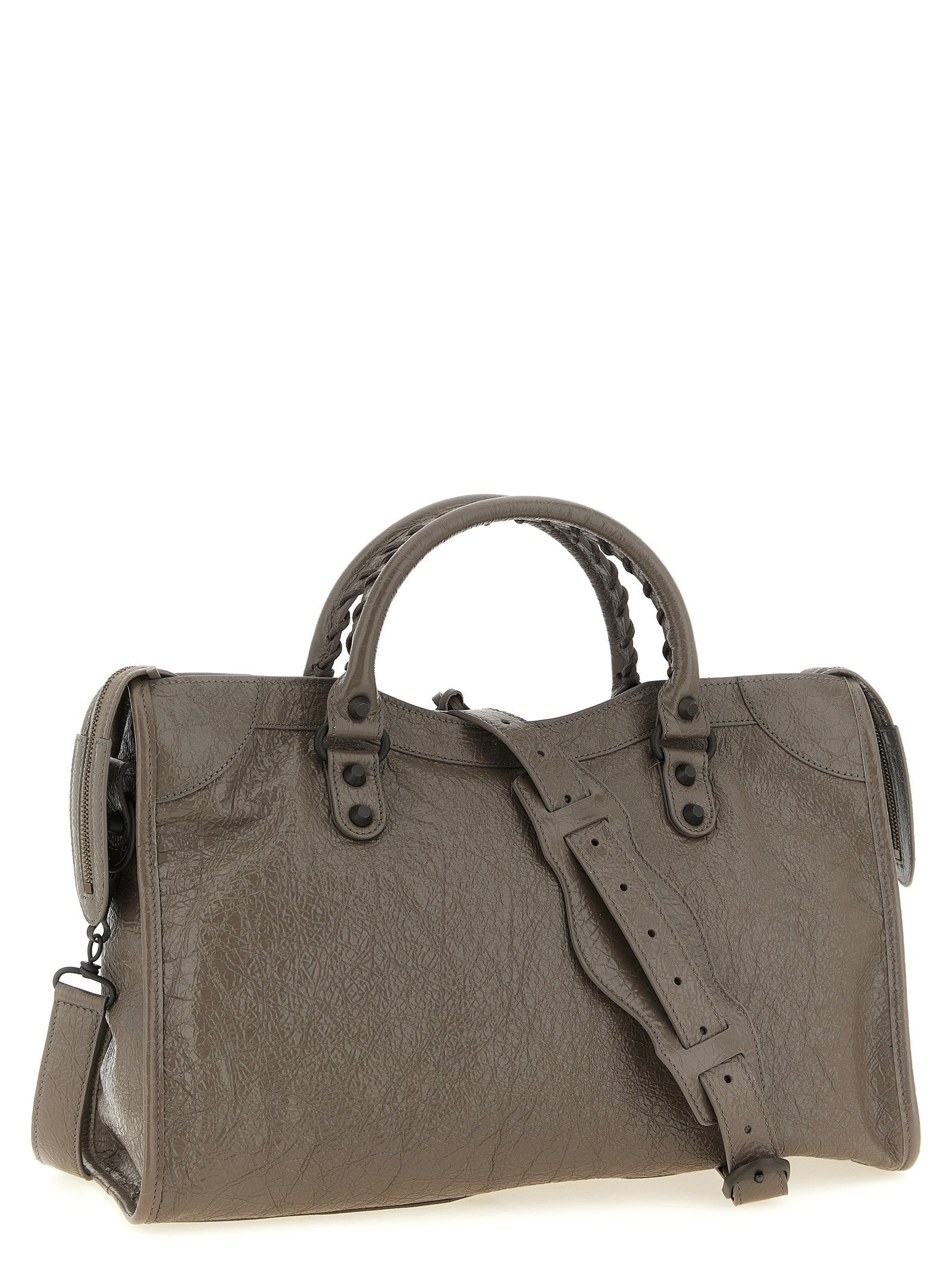 Balenciaga Le City Handbag Grey