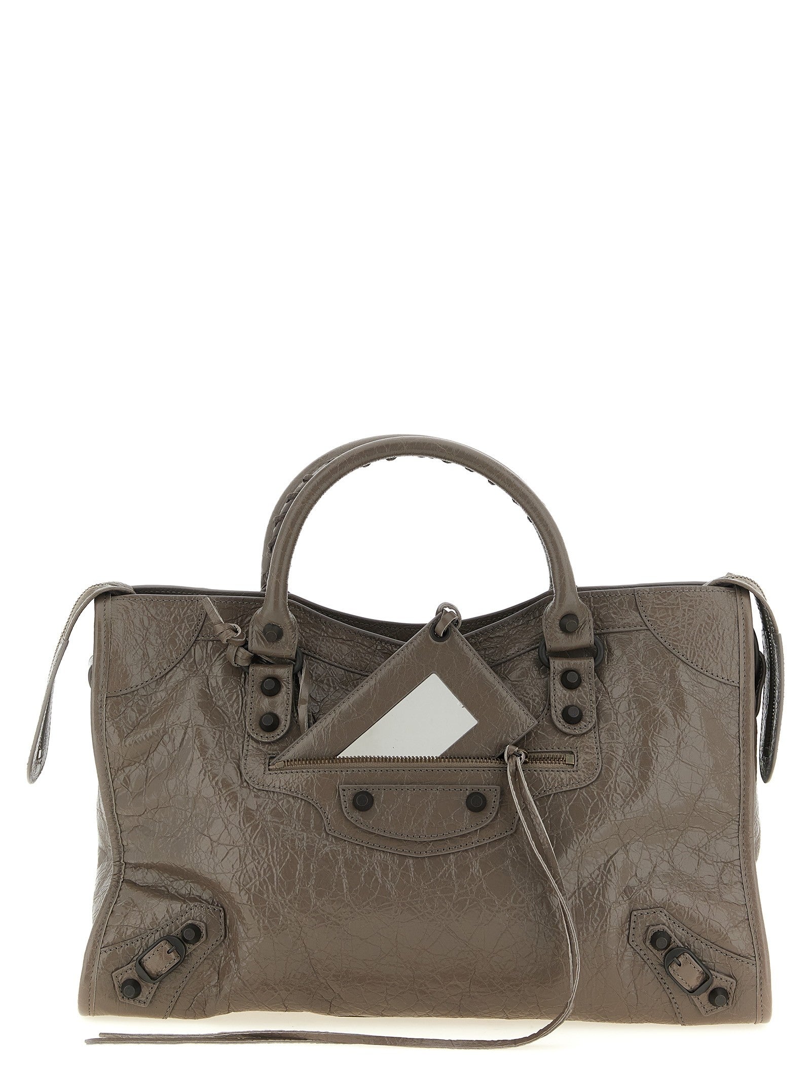 Balenciaga Le City Handbag Grey