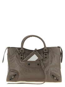 Balenciaga Le City Handbag Grey