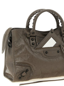 Balenciaga Le City Handbag Grey