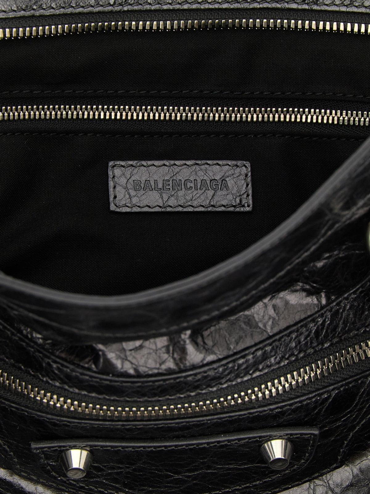 Balenciaga Le City Handbag Silver