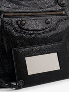 Balenciaga Women's Le City Medium Leather Handbag Black, view 5