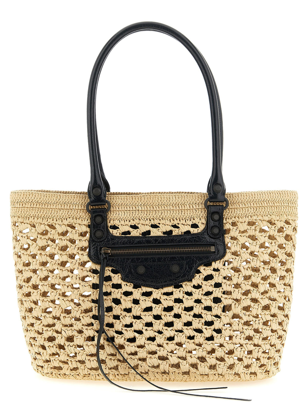 Balenciaga Le City Medium Shoulder Bag Beige