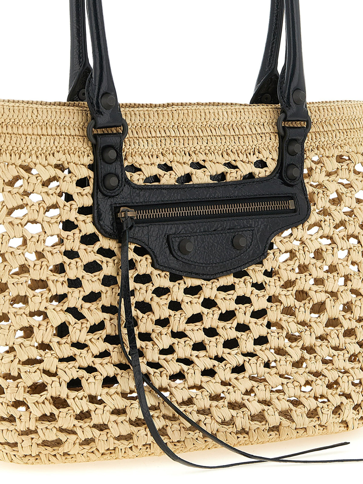 Balenciaga Le City Medium Shoulder Bag Beige