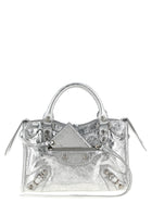 Balenciaga Le City Mini Handbag Silver