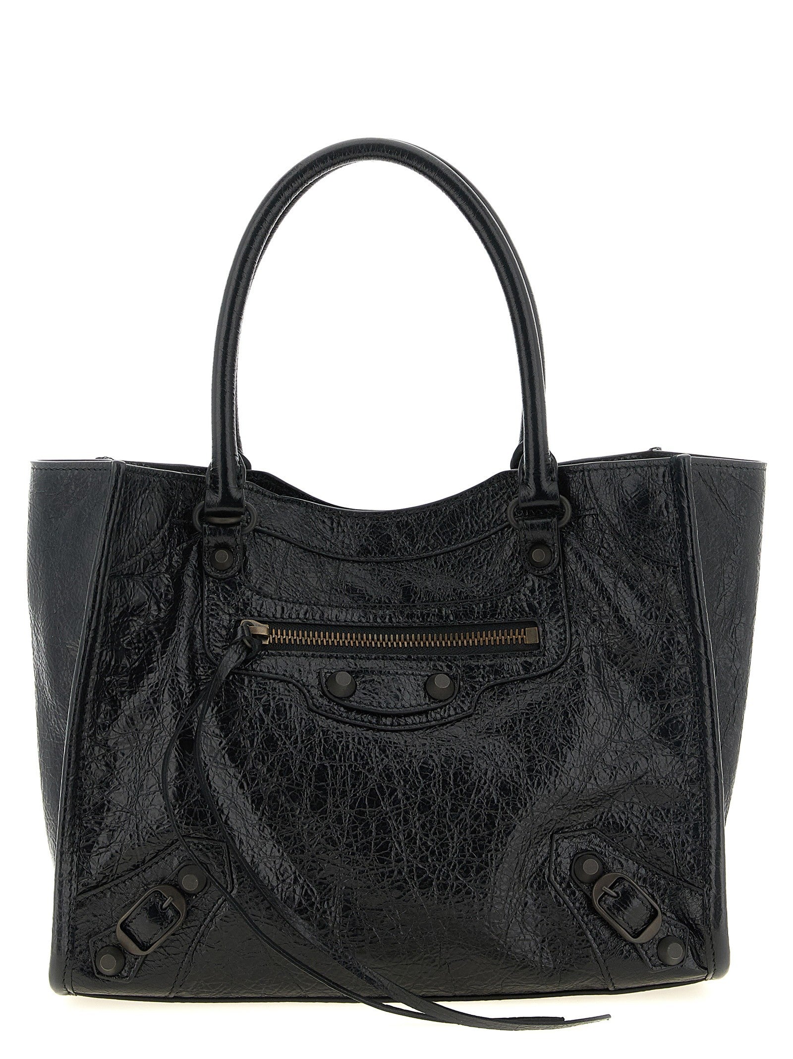 Balenciaga Le City Mini Tote Handbag Black