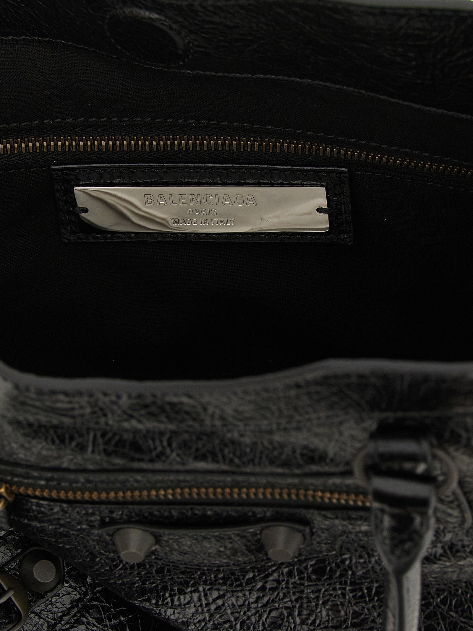 Balenciaga Le City Mini Tote Handbag Black