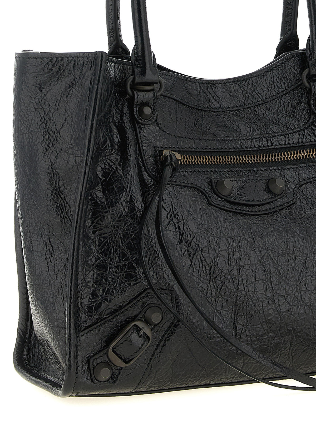 Balenciaga Le City Mini Tote Handbag Black