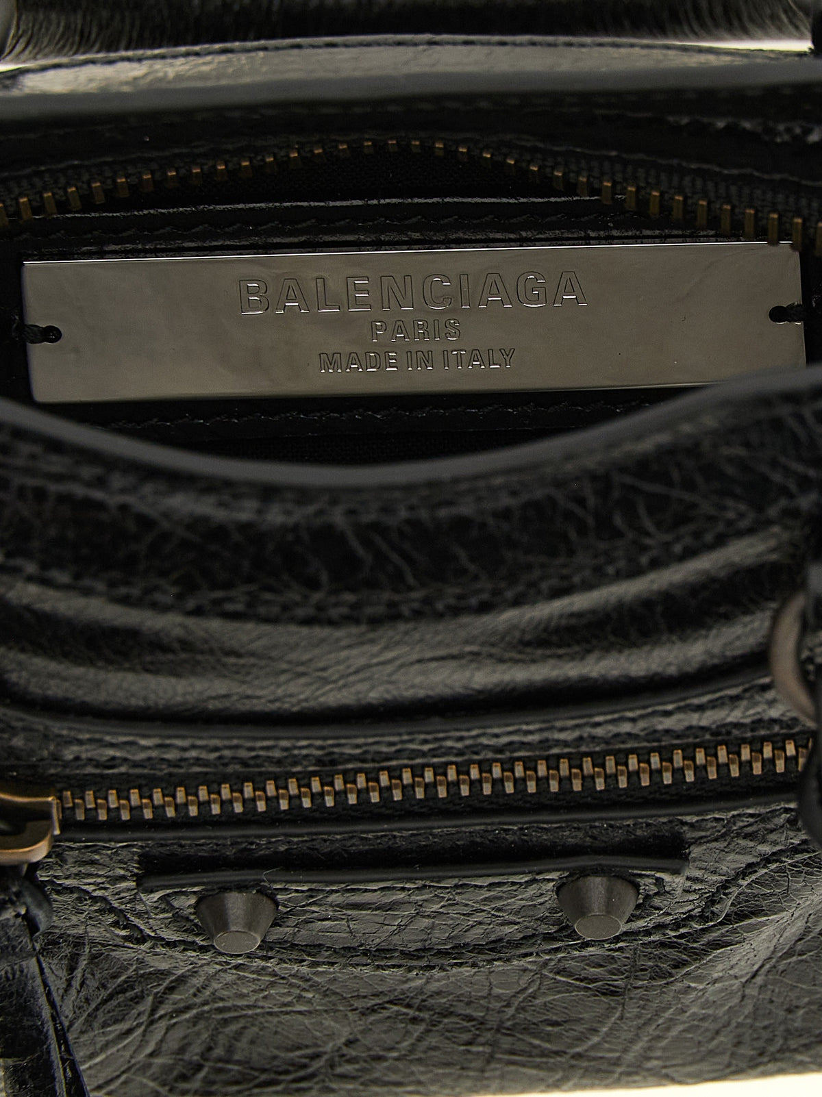Balenciaga Le City Nano Handbag Black