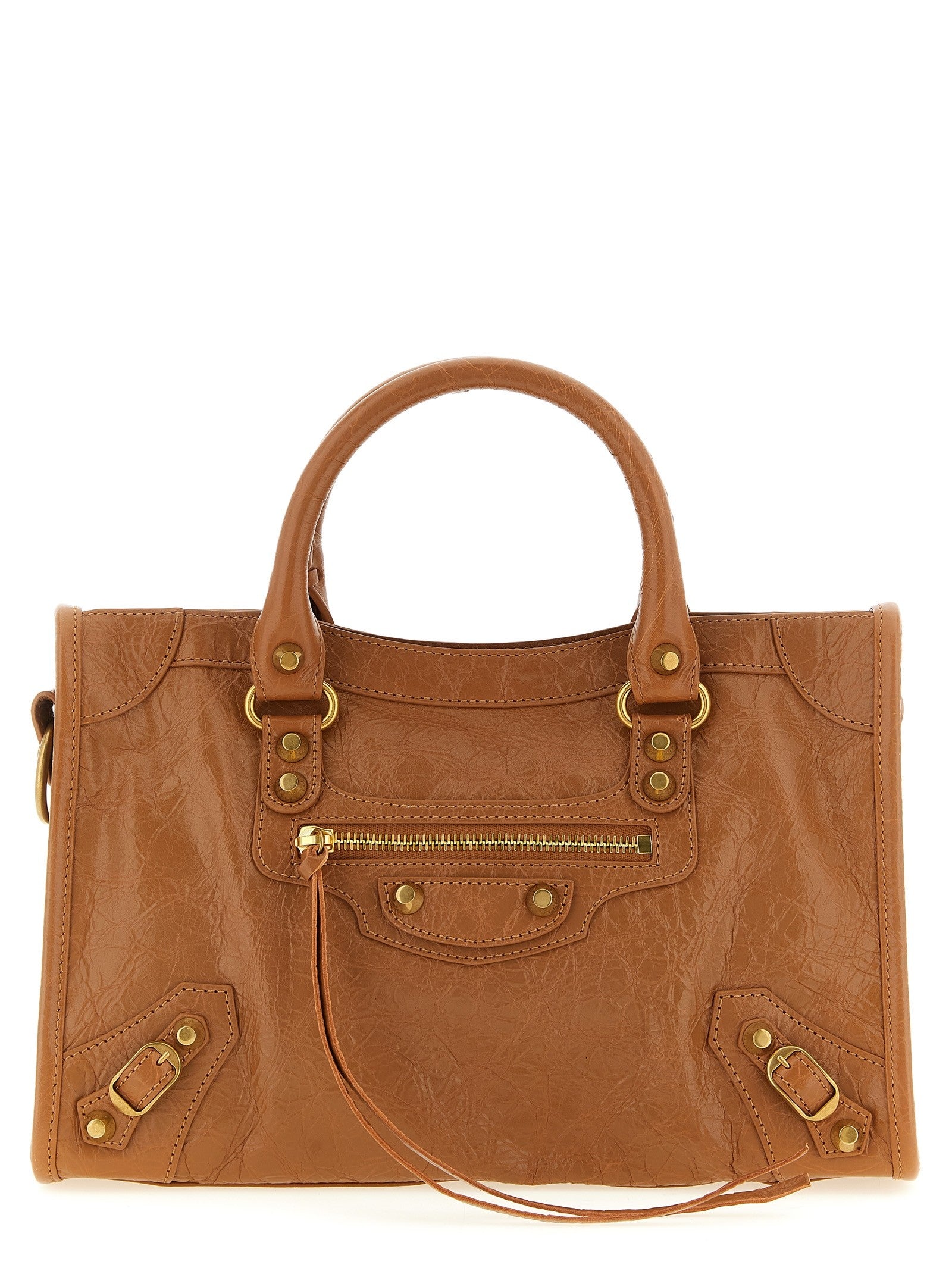 Balenciaga Le City Handbag Brown