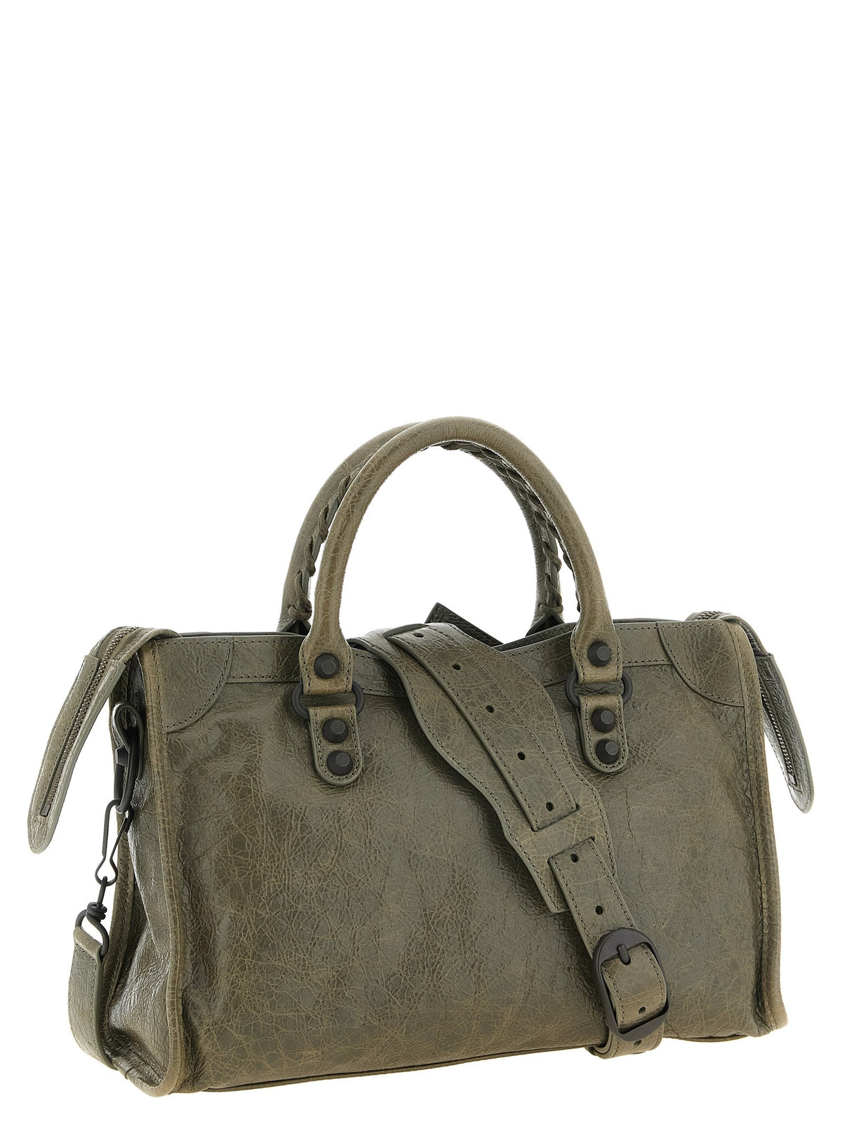 Balenciaga Le City Handbag Green