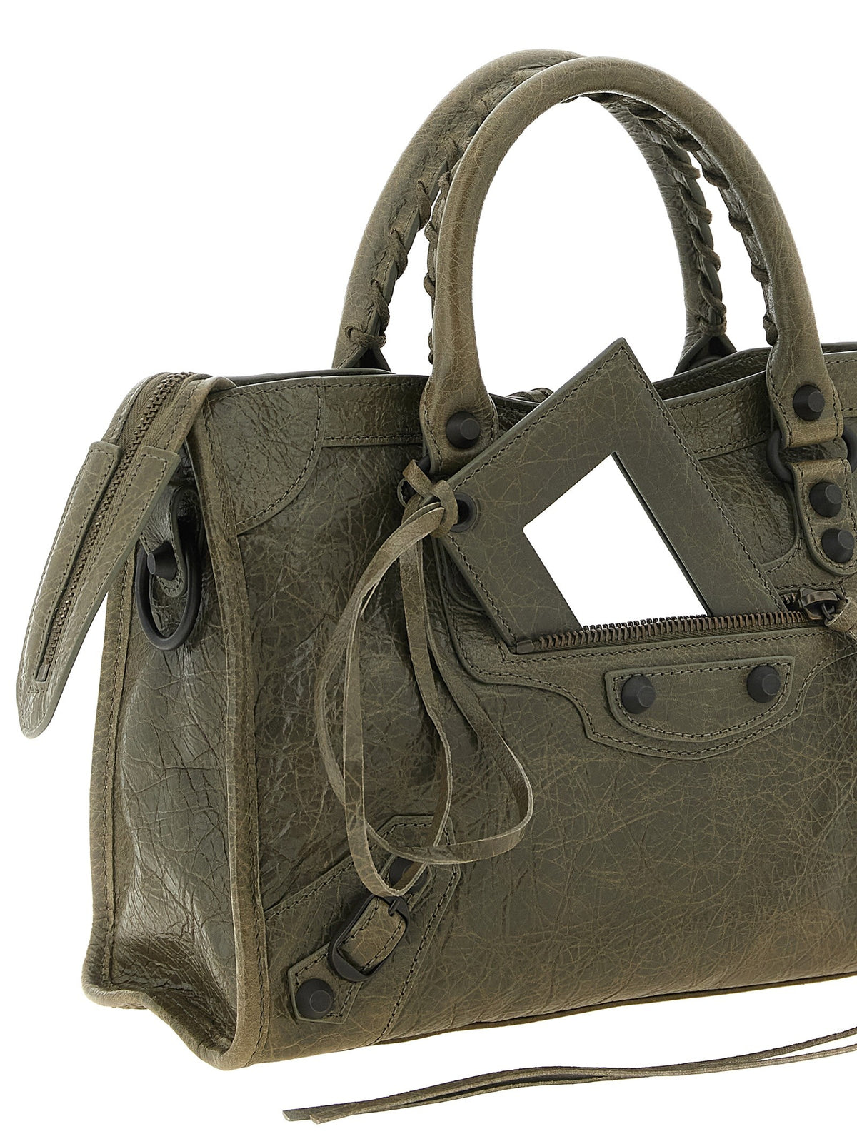Balenciaga Le City Handbag Green