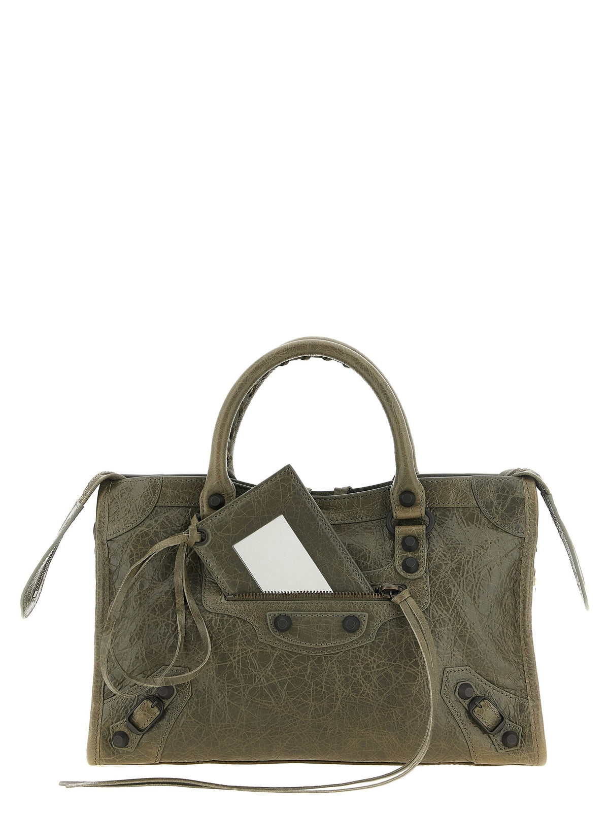 Balenciaga Le City Handbag Green