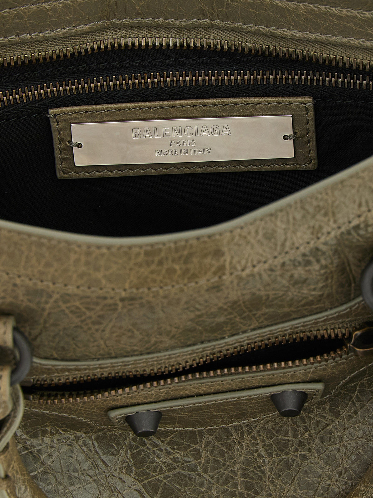 Balenciaga Le City Handbag Green