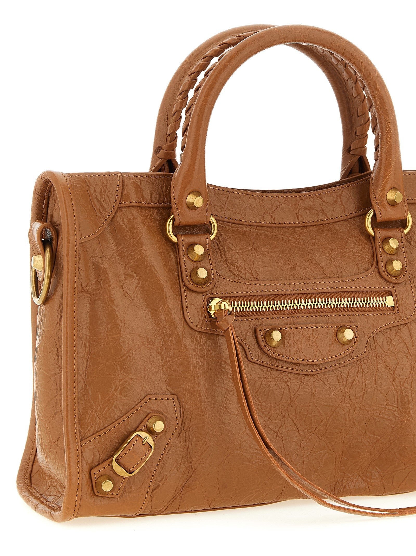 Balenciaga Le City Handbag Brown