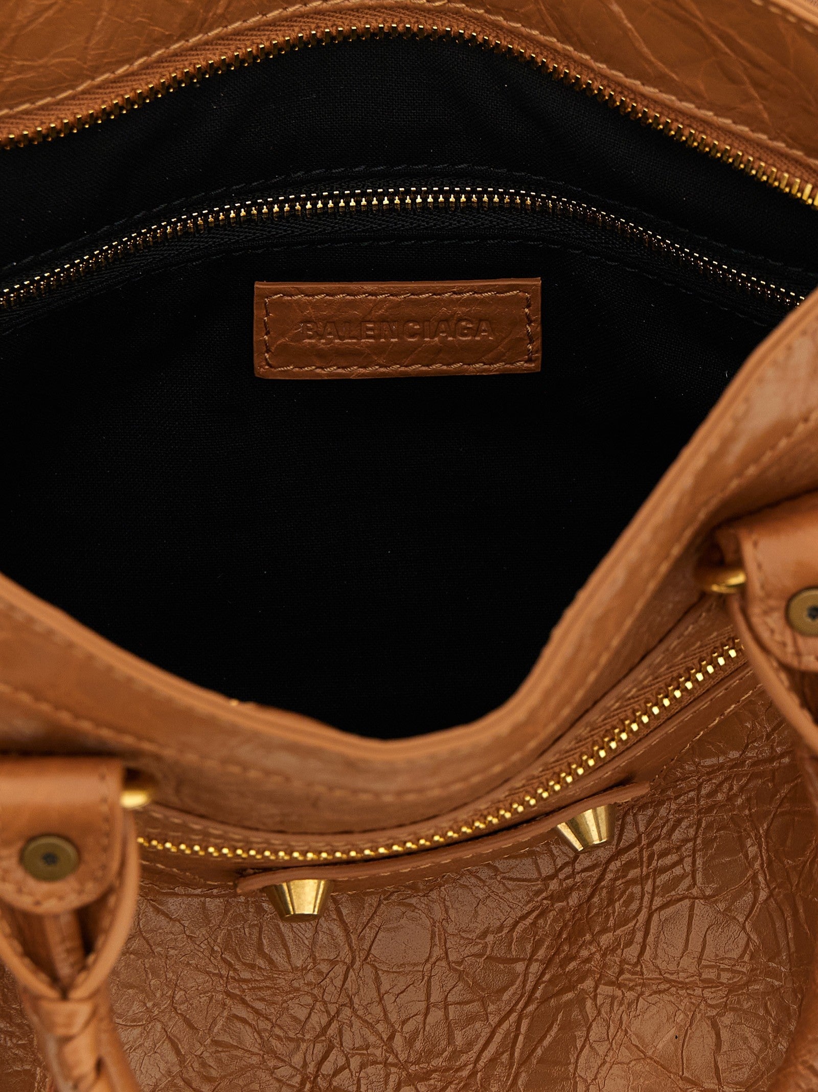 Balenciaga Le City Handbag Brown