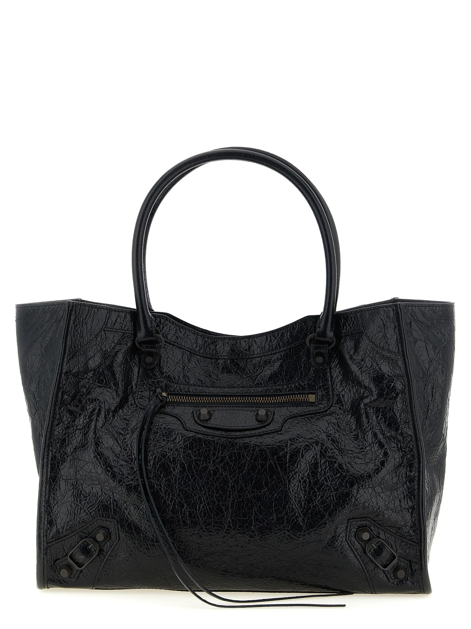 Balenciaga Le City Small Shopping Bag Black