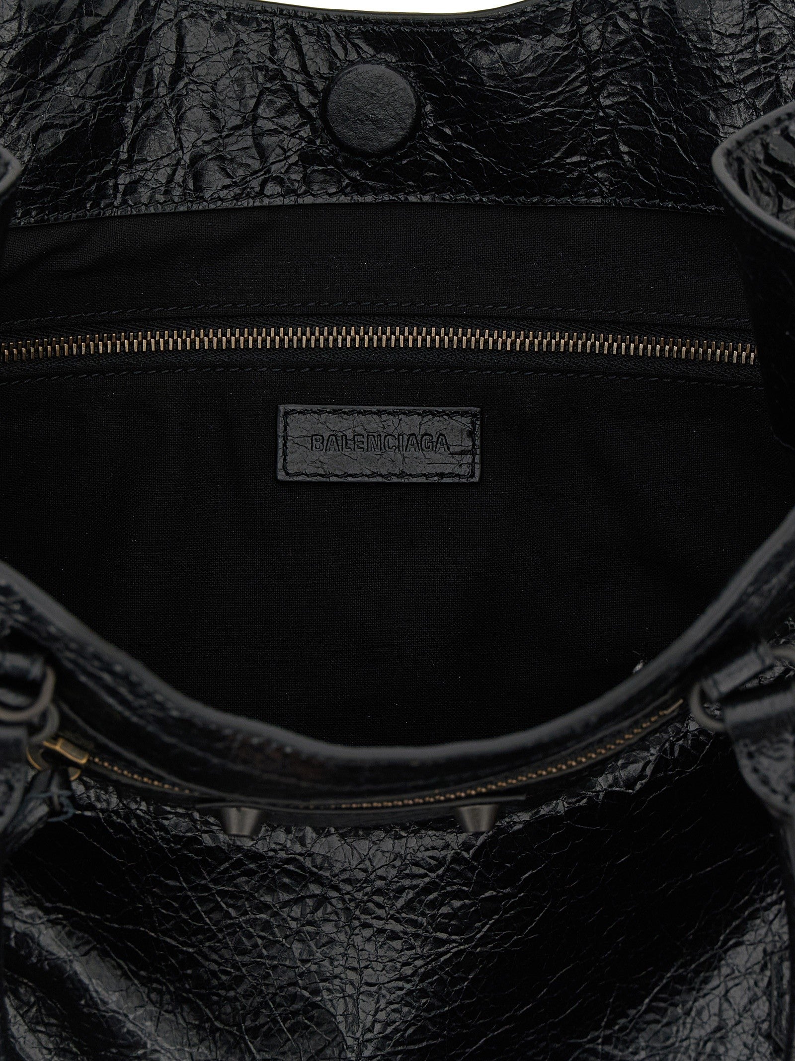 Balenciaga Le City Small Shopping Bag Black