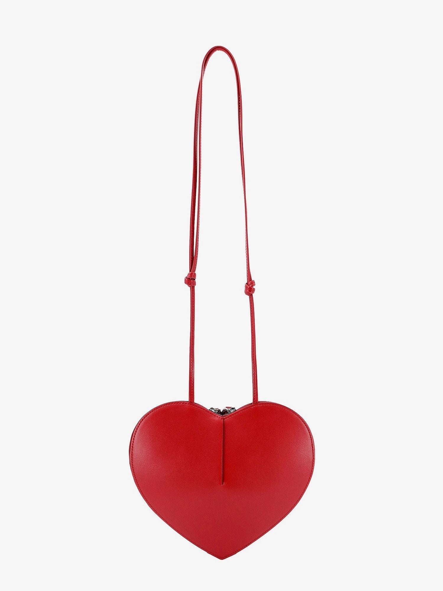 ALAÏA Women's Le Coeur Leather Crossbody Bag LAQUE