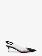 ALAÏA Women's Le Coeur Slingback Pvc and Leather Pumps Black